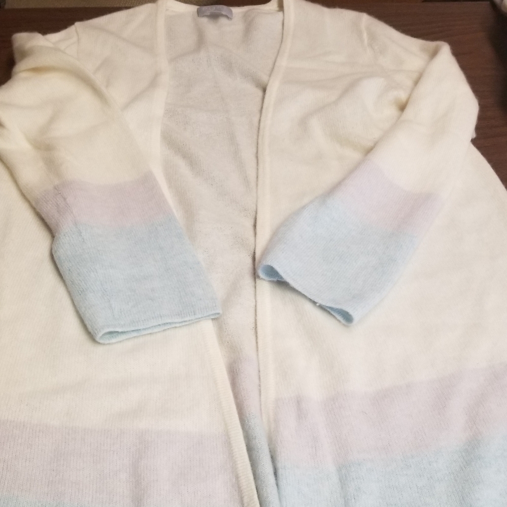 Spring Cashmere Swing Cardigan